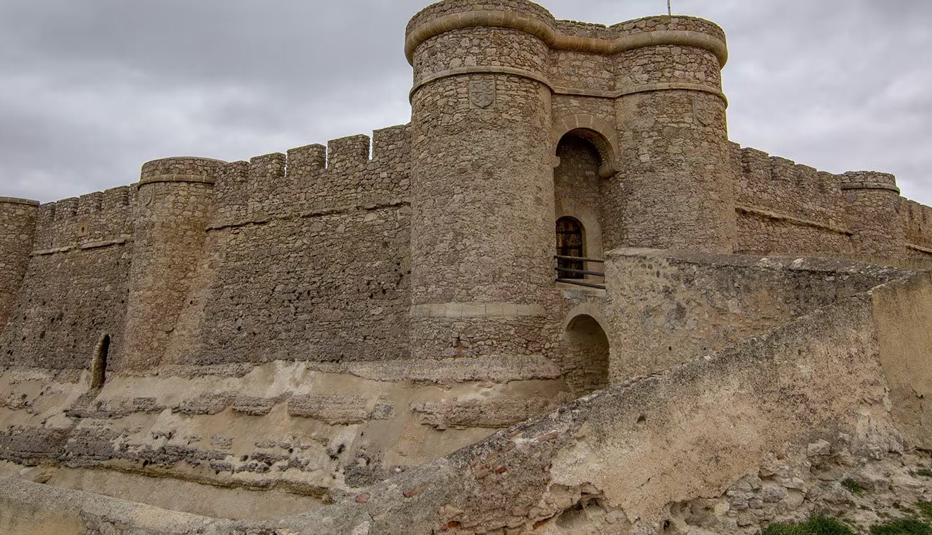 Castle of Chinchilla, Spain